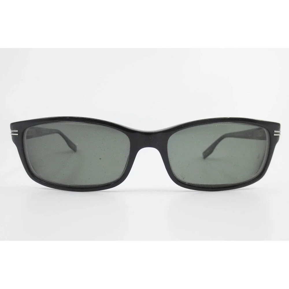 Hugo Boss 0318/S Polarized Sunglasses Black Rectangular Frames 807RA 57-17-135